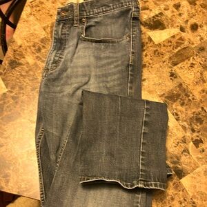 EC mean Wrangler slim straight jeans 2 pair deal!